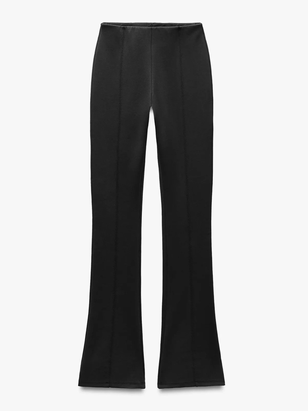 SLIM FLARE STRETCHY PANTS